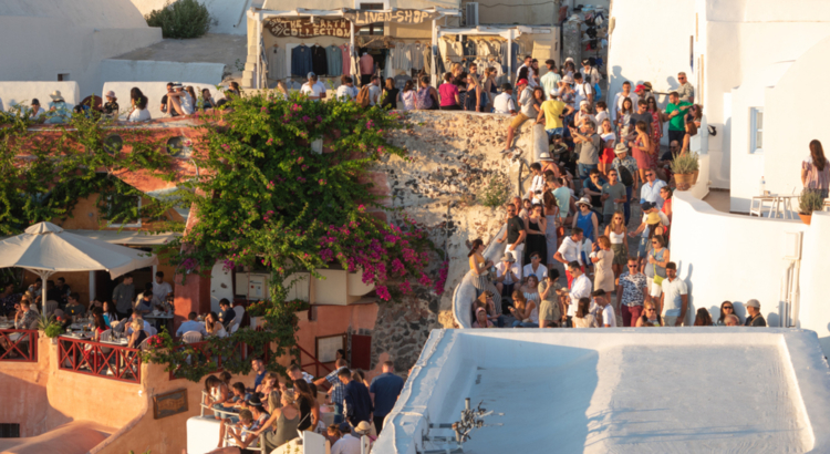 Griechenland Santorin Overtourism