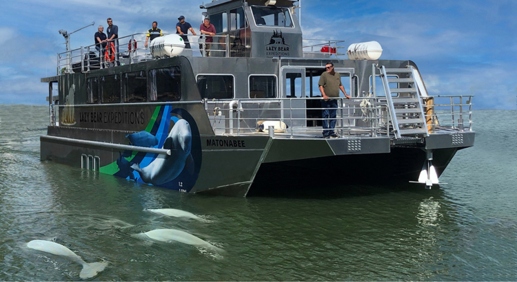 Kanada Manitoba Ausflugsboot Matonabee Foto Lazy Bear Expeditions.jpg