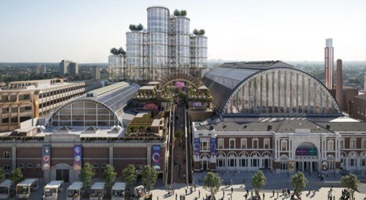 London Entwicklungsprojekt Olympia