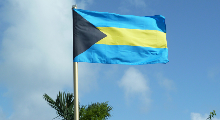Bahamas Karibik Fahne Flagge