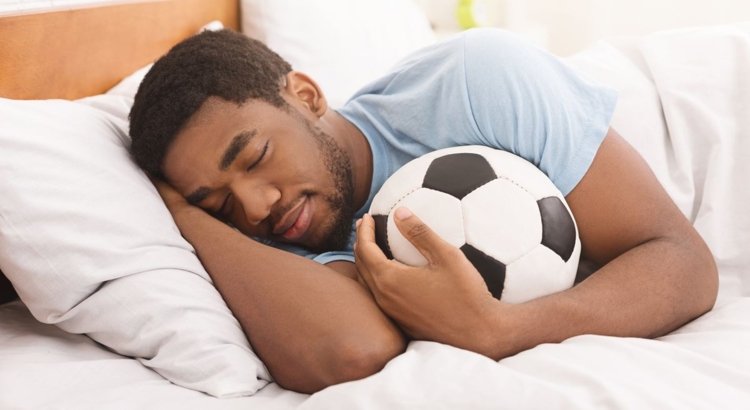 Fußball Bett Foto iStock Prostock-Studio