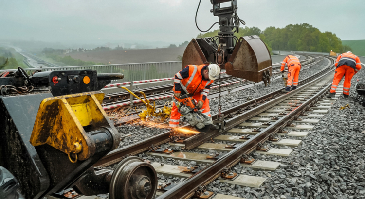 Bahn Baustelle