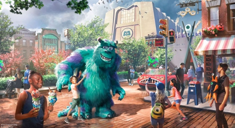 USA Disney Florida Monstropolis Monster AG Foto Disney Pixar