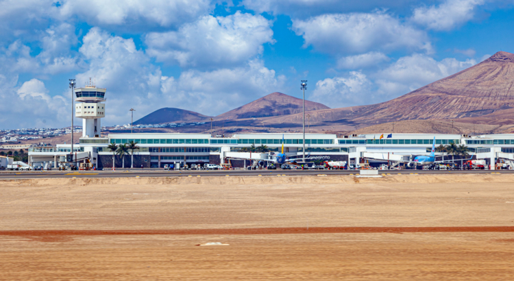Spanien Lanzarote Flughafen