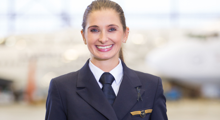 Lufthansa-Pilotin