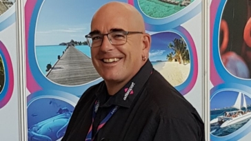 Kurmann Oliver auf der Messe Foto Travel Team Action Sport