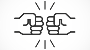 Konflikt Streit Fäuste