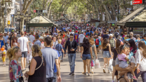 Spanien Barcelona Las Ramblas